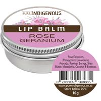 Pure Indigenous Rose Geranium Lip Balm